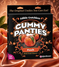 Peach-flavored edible panties
