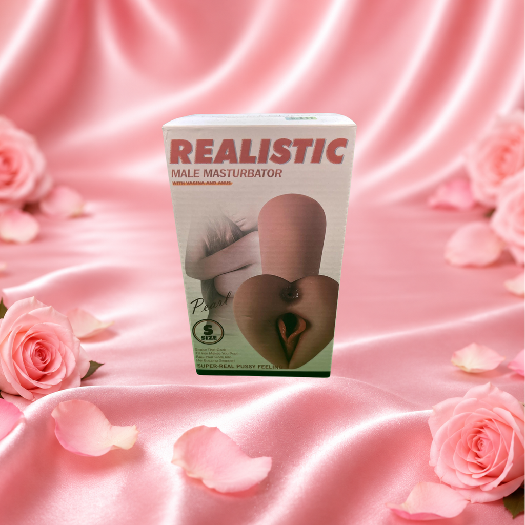 Small Realistic Male Masturbator with Vagina and Anus