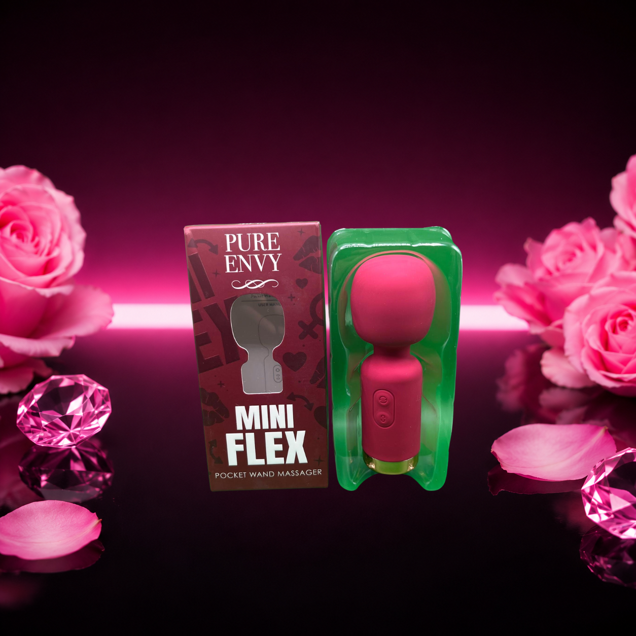 Mini Flex Vibrating Pocket Wand Massager