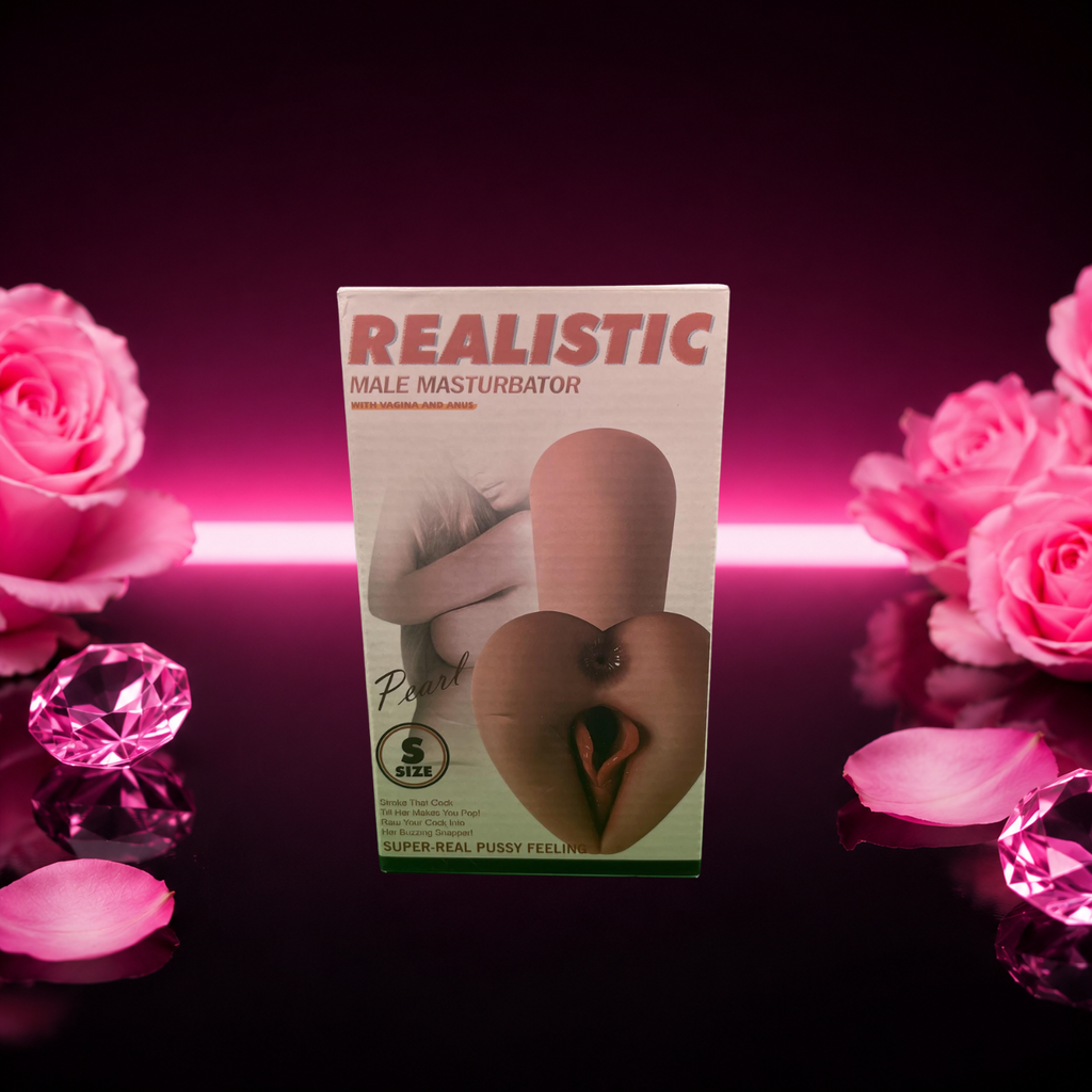 Small Realistic Male Masturbator with Vagina and Anus