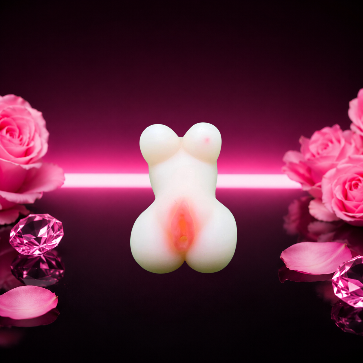 Mini Handheld Pocket Pussy Silicone Realistic