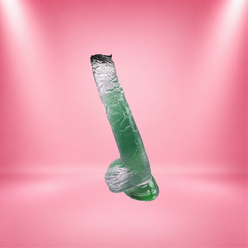 11.6 Inch Clear Dildo