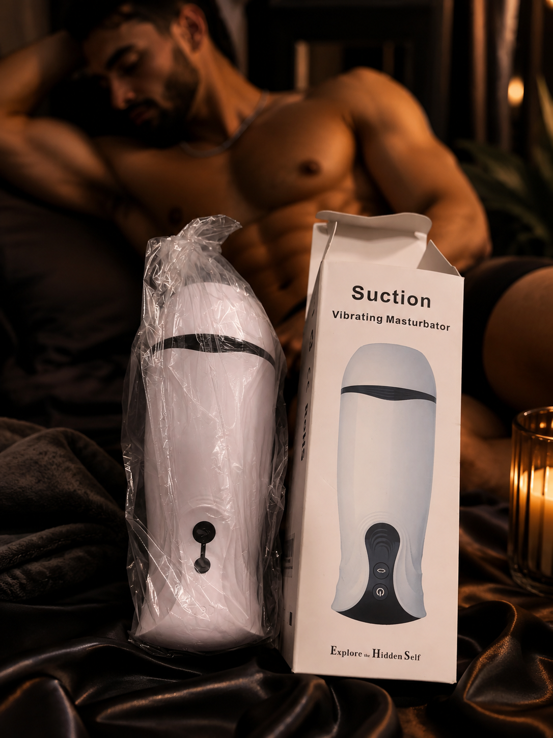 Suction Vibrating Masturbator