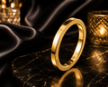 Gold Metal Cock Ring