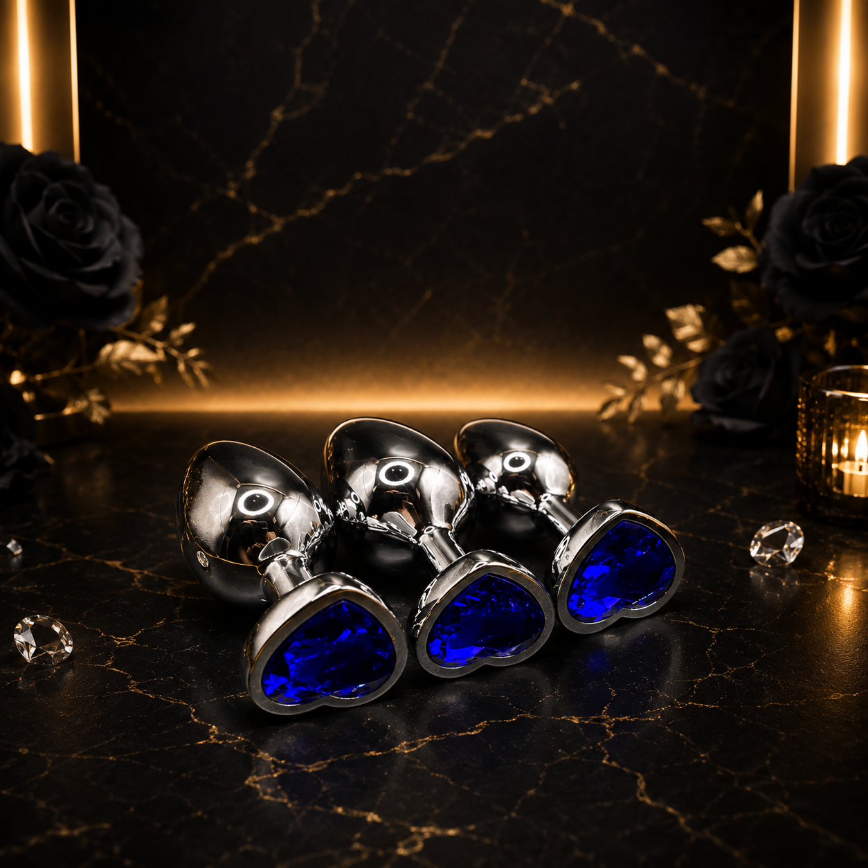 Butt Plug Set - 3 Sizes