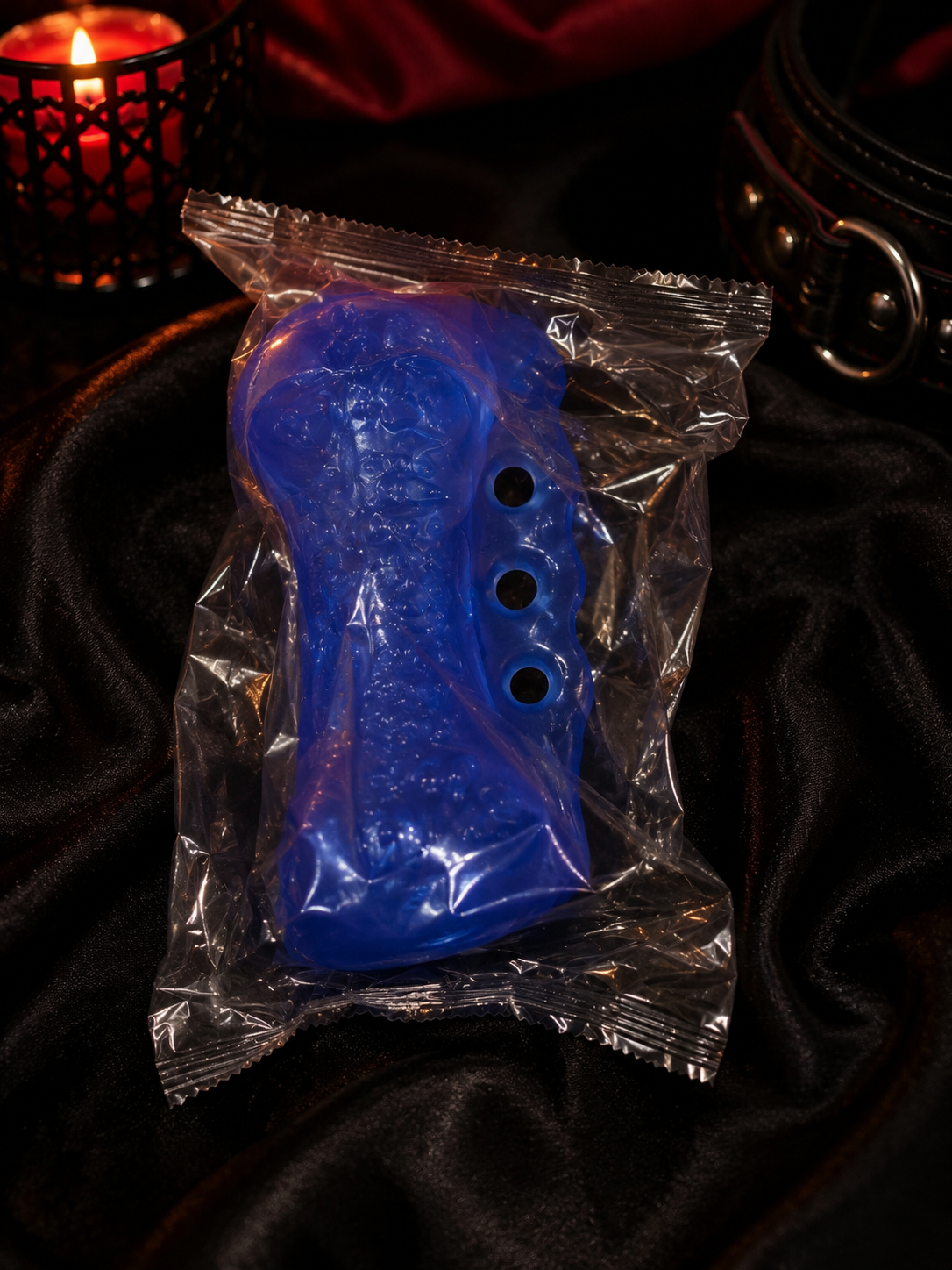 Silicone Masturbatur with Hand Grips