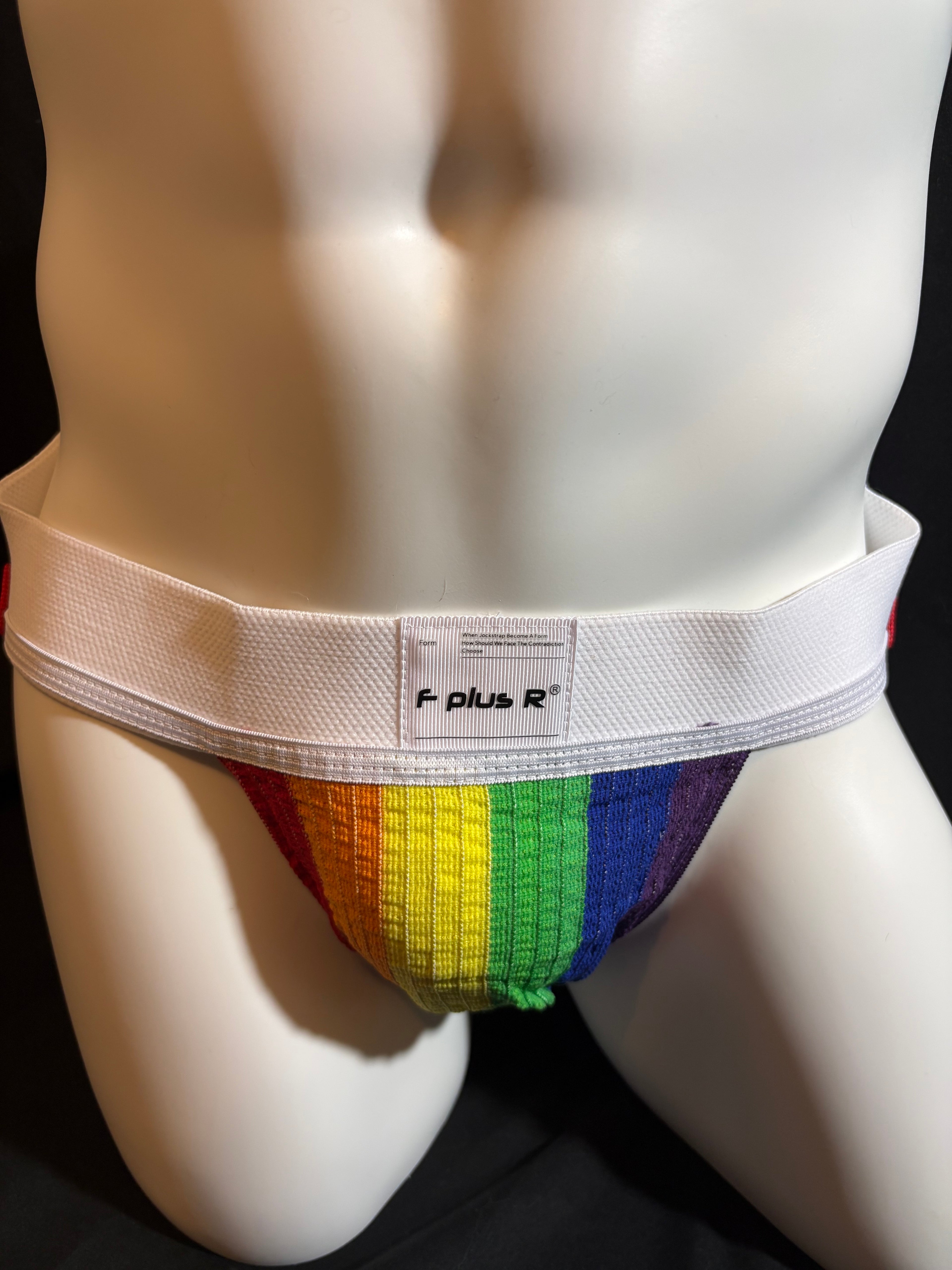 Rainbow Jock Strap - XL