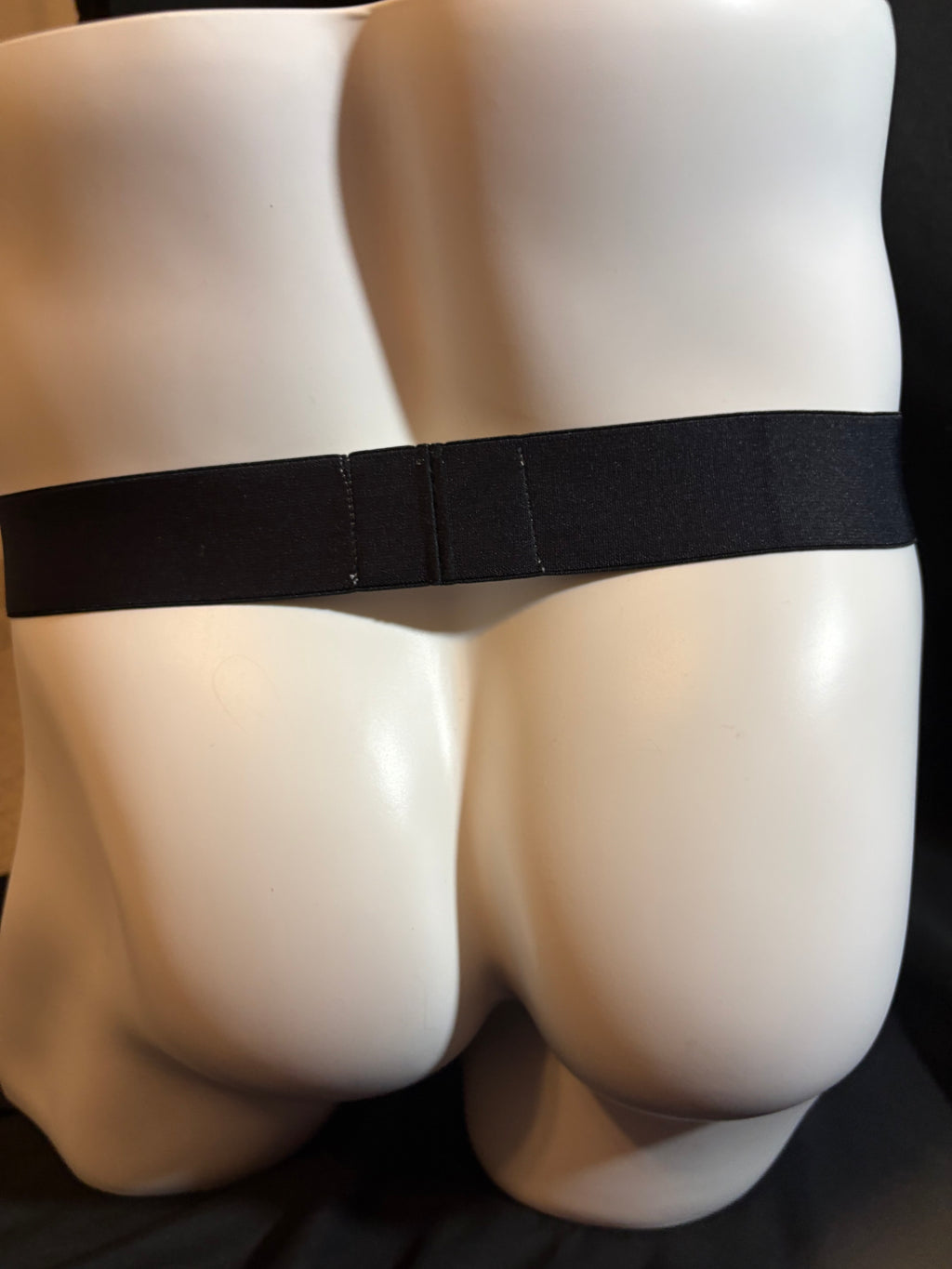 Black Jock Strap /G-String S/M