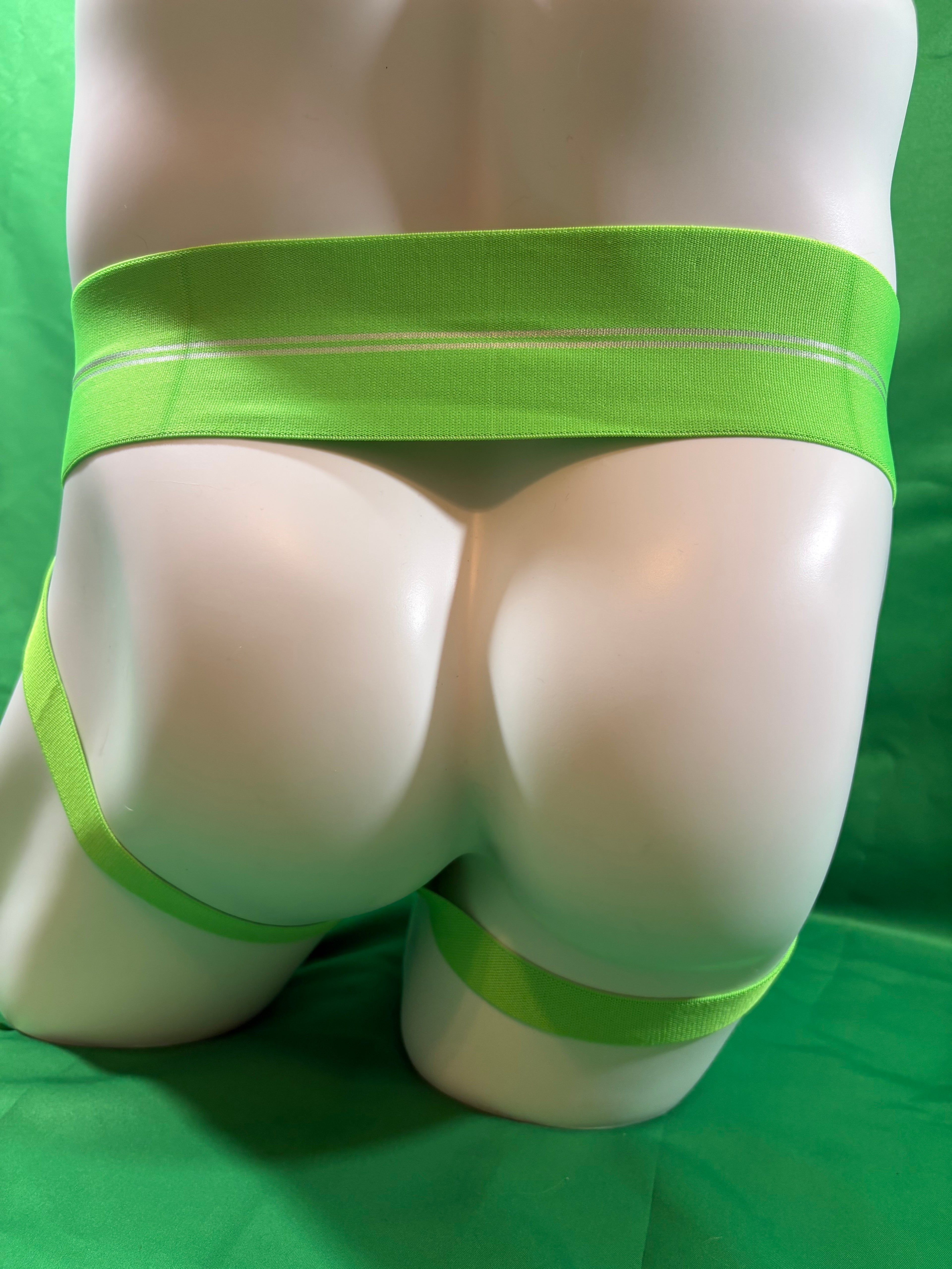 Men Jock Strap Green Small
